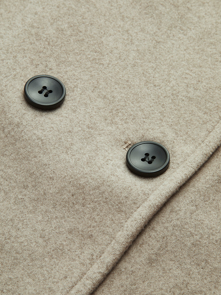 Women's Double-Breasted Pea Coat