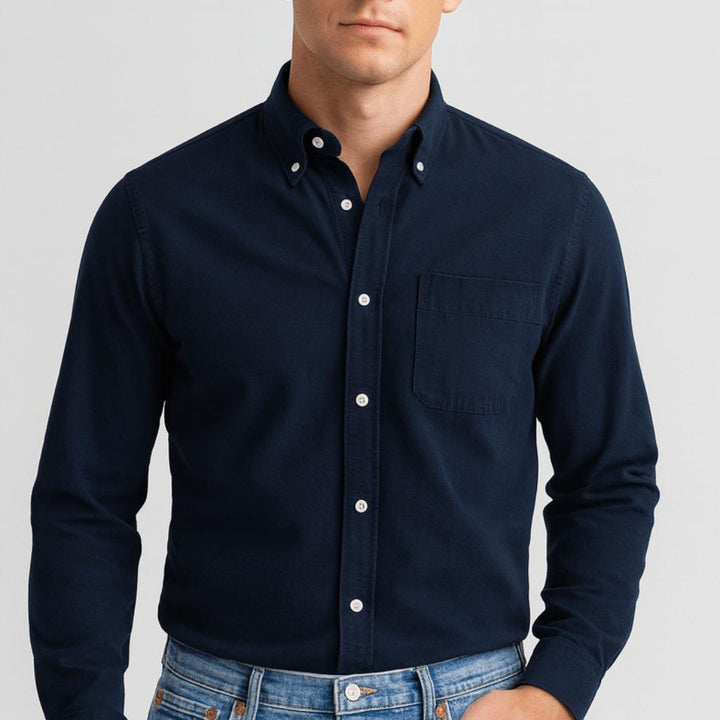 Marco | Classic Cotton Long Sleeve Shirt