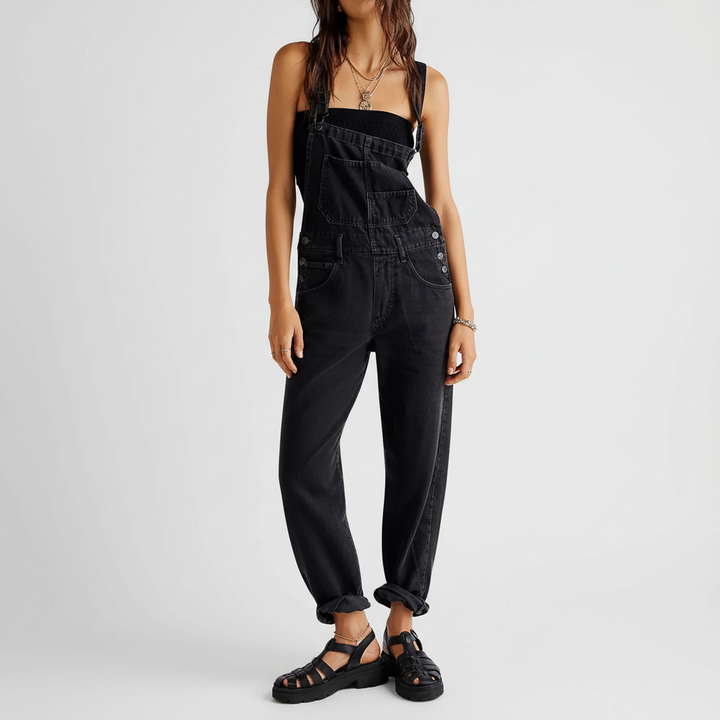 Nadia | Relaxed Fit Denim Jumpsuit