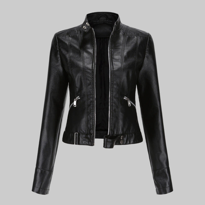 Olivia | Elegant Women's Leather Jacket