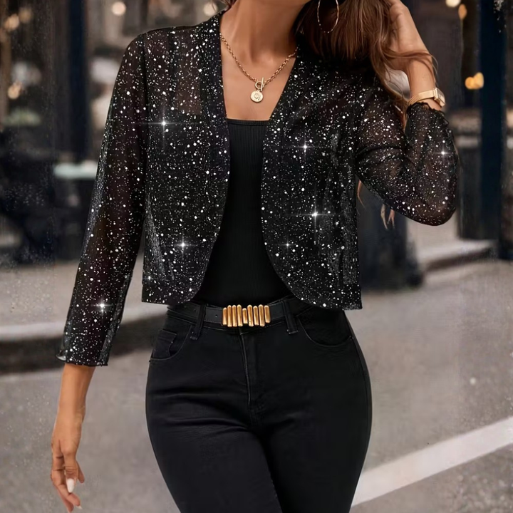 Lucyna | Elegant Women's Sequined Cardigan