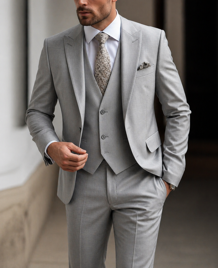 Adriano | Men's Three-Piece Suit with a Modern Cut