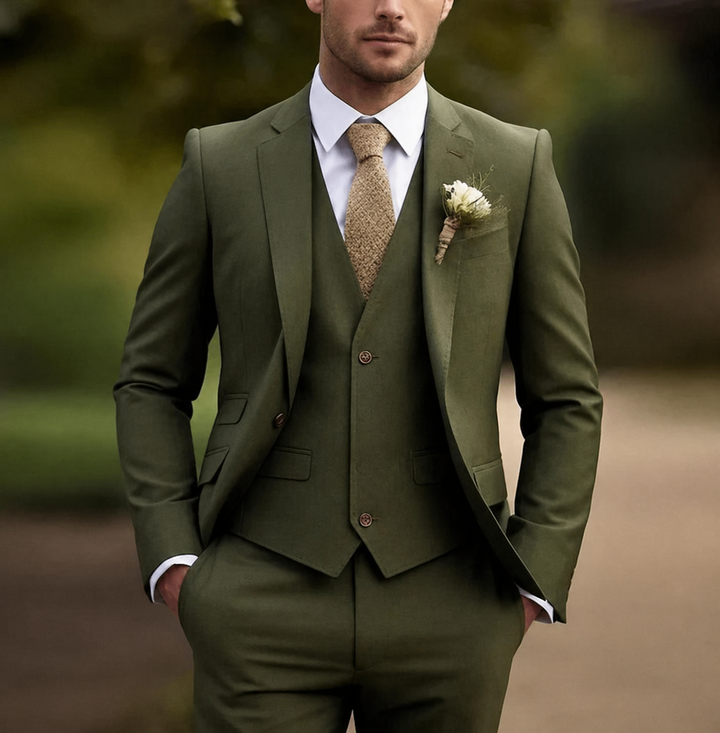 Adriano | Men's Three-Piece Suit with a Modern Cut