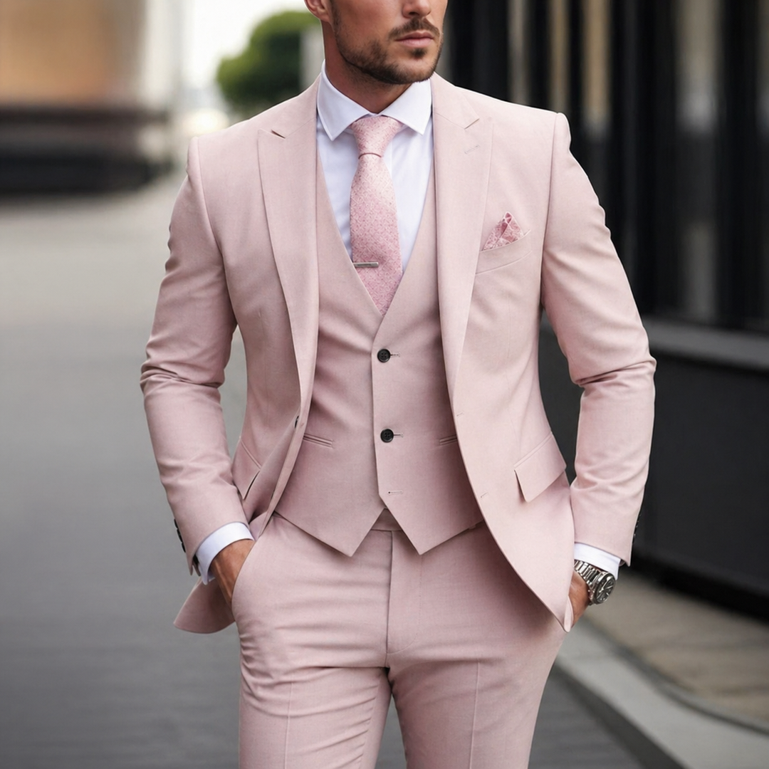 Adriano | Men's Three-Piece Suit with a Modern Cut
