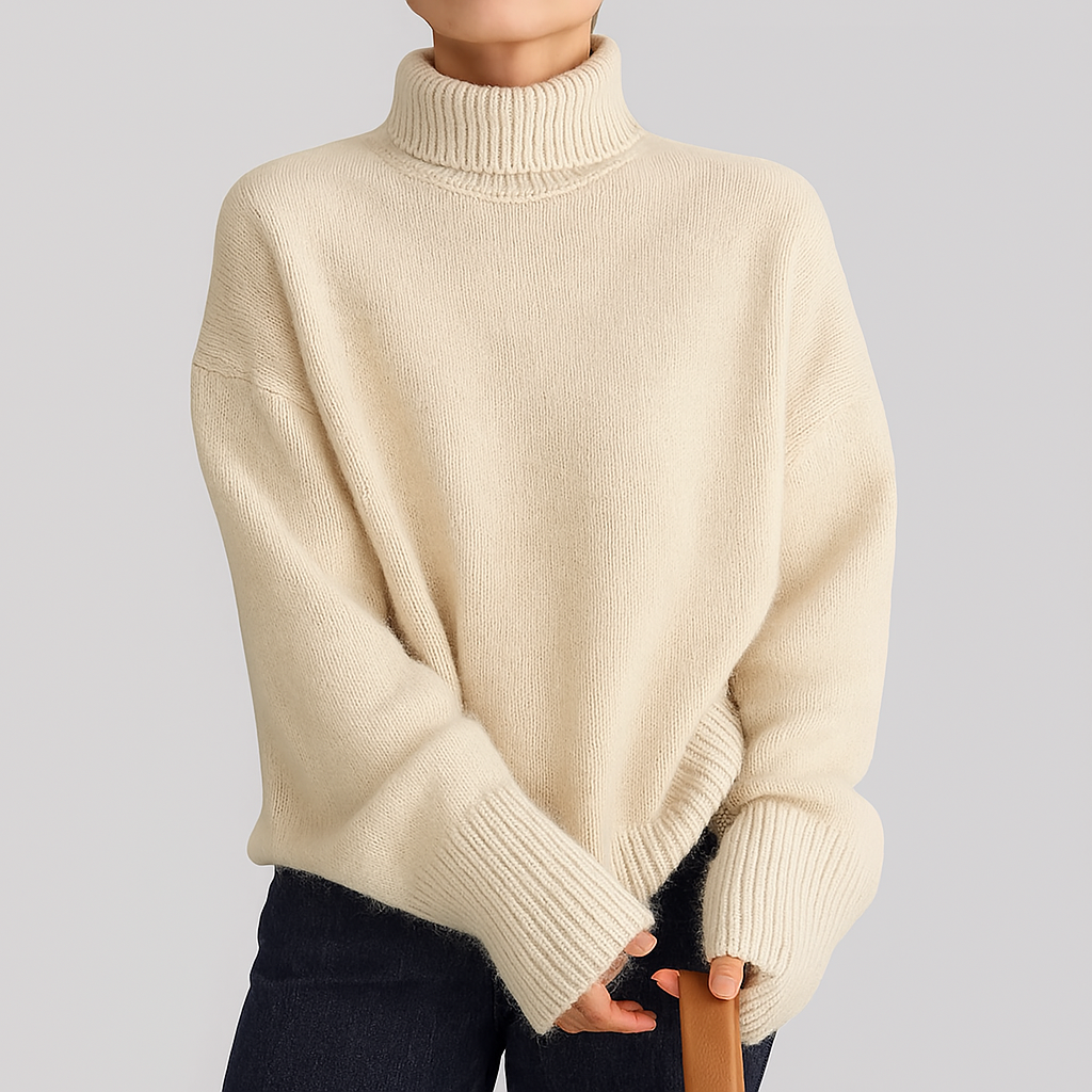 Women's High Turtleneck Jumper