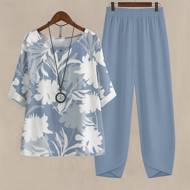 Flora | Women's Floral Two-Piece Set