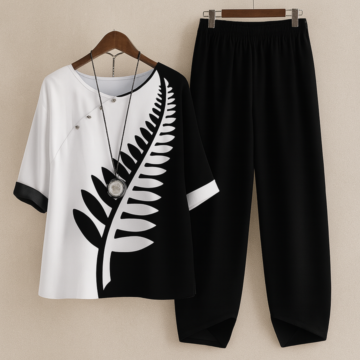 Flora | Women's Floral Two-Piece Set