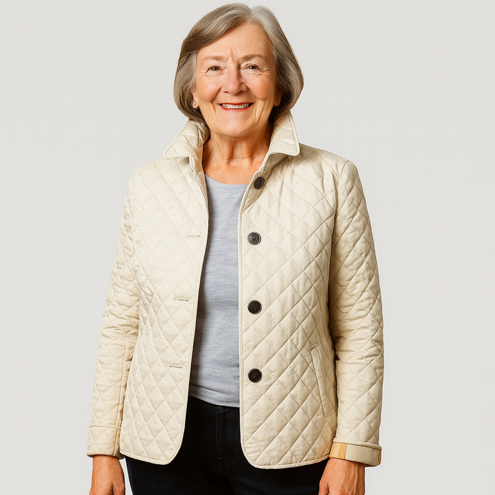 Margot | Quilted Jacket with Classic Collar