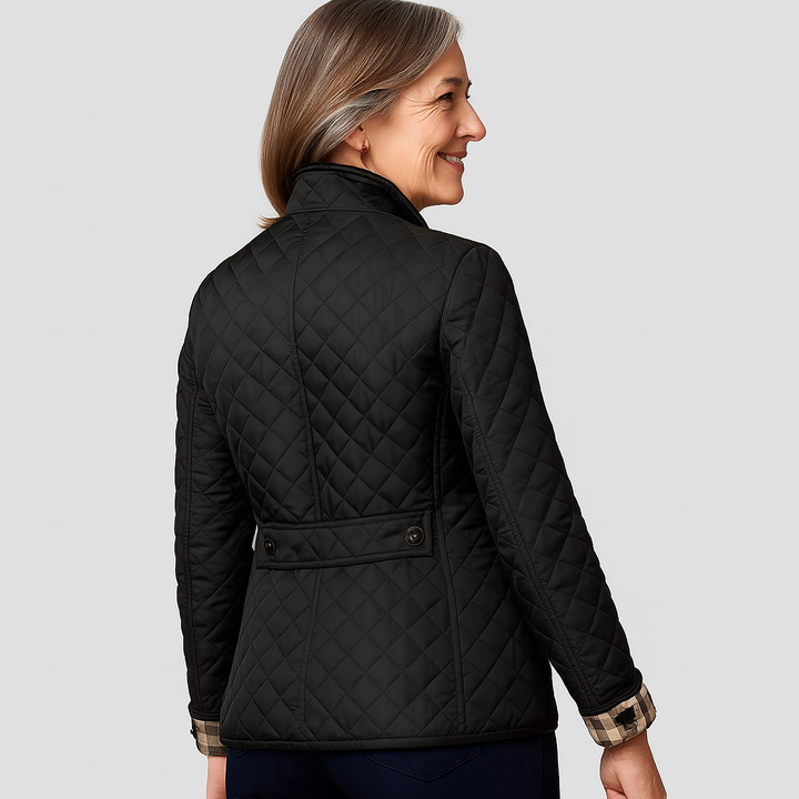 Margot | Quilted Jacket with Classic Collar