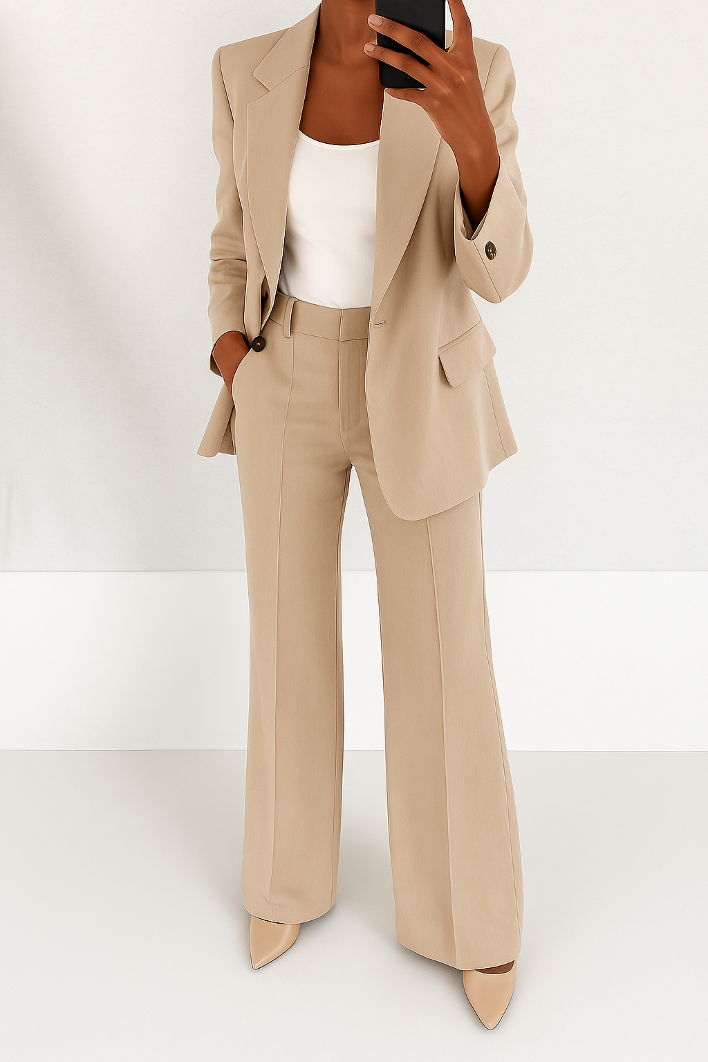 Women's Tailored Trouser Suit