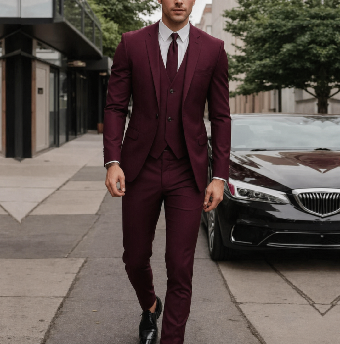 Adriano | Men's Three-Piece Suit with a Modern Cut