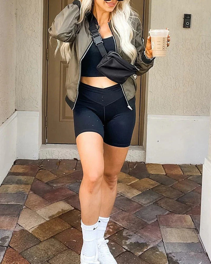 Women's Spring Bomber Jacket