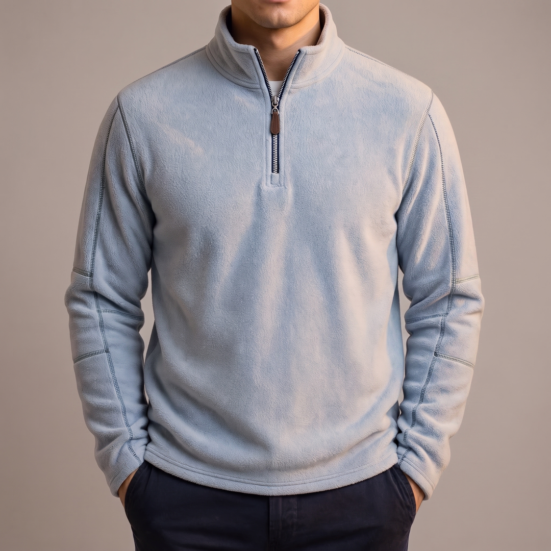 Men's Fleece Quarter Zip Jumper