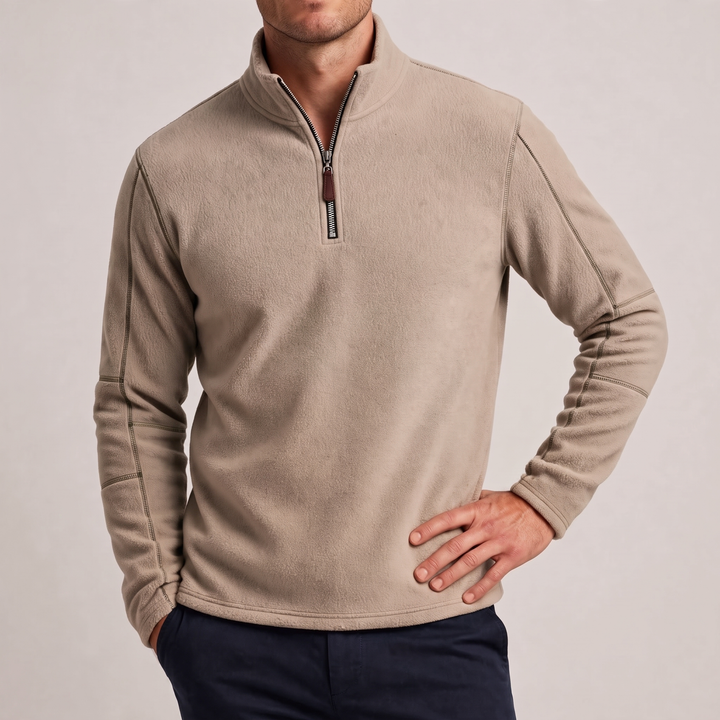 Men's Fleece Quarter Zip Jumper