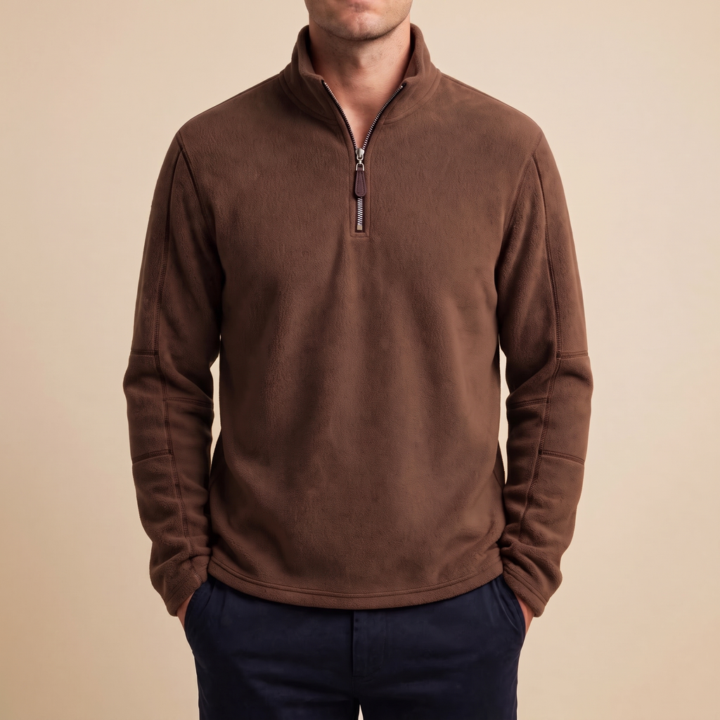 Men's Fleece Quarter Zip Jumper