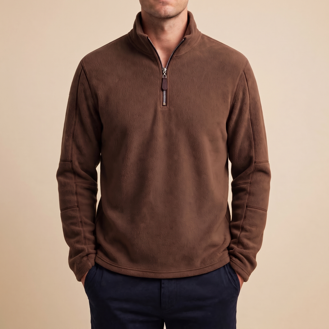 Men's Fleece Quarter Zip Jumper