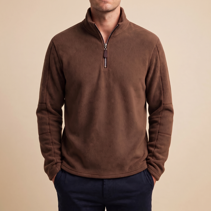 Men's Fleece Quarter Zip Jumper