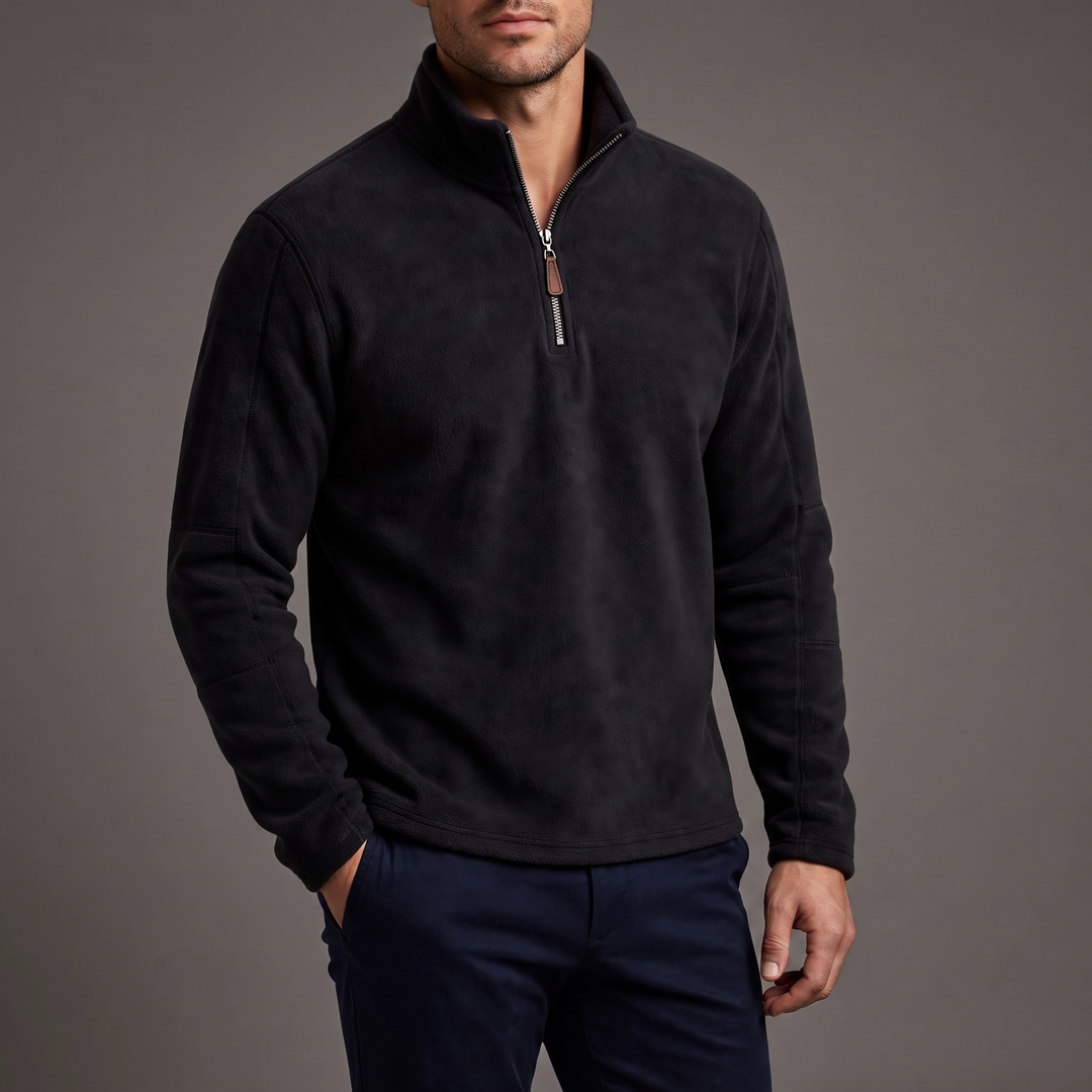 Men's Fleece Quarter Zip Jumper
