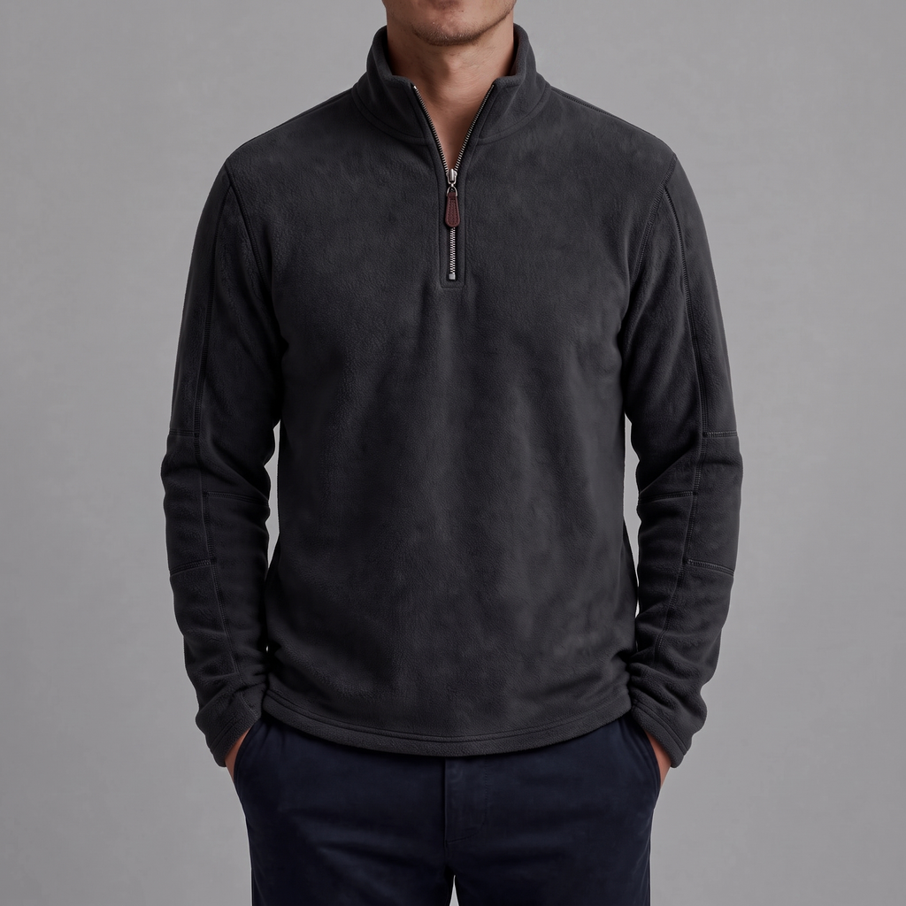 Men's Fleece Quarter Zip Jumper