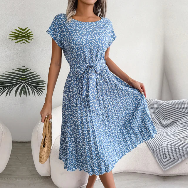 Weronika | Women's Floral Midi Summer Dress
