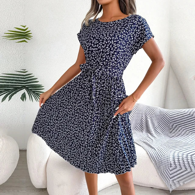 Weronika | Women's Floral Midi Summer Dress