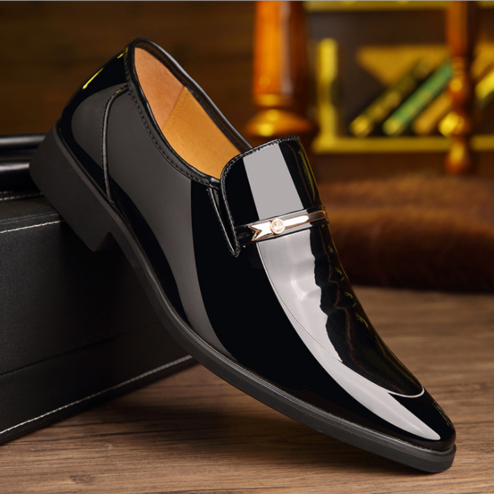 Men's Patent Leather Loafers