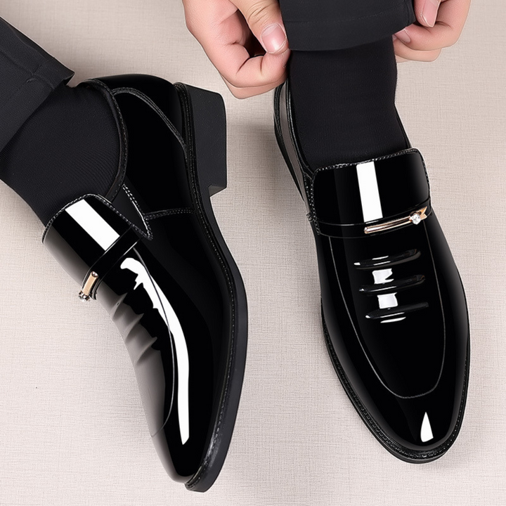 Men's Patent Leather Loafers