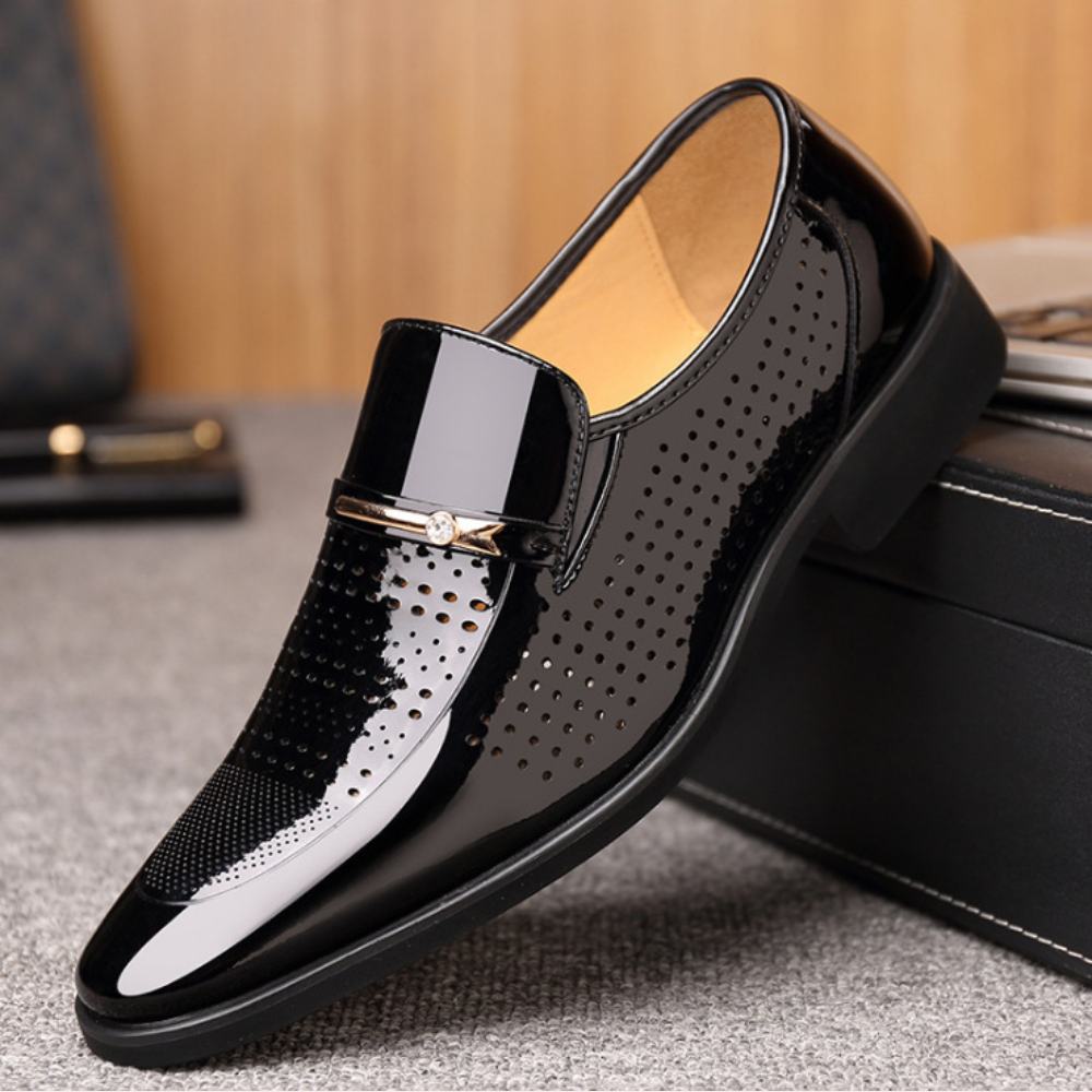 Men's Patent Leather Loafers
