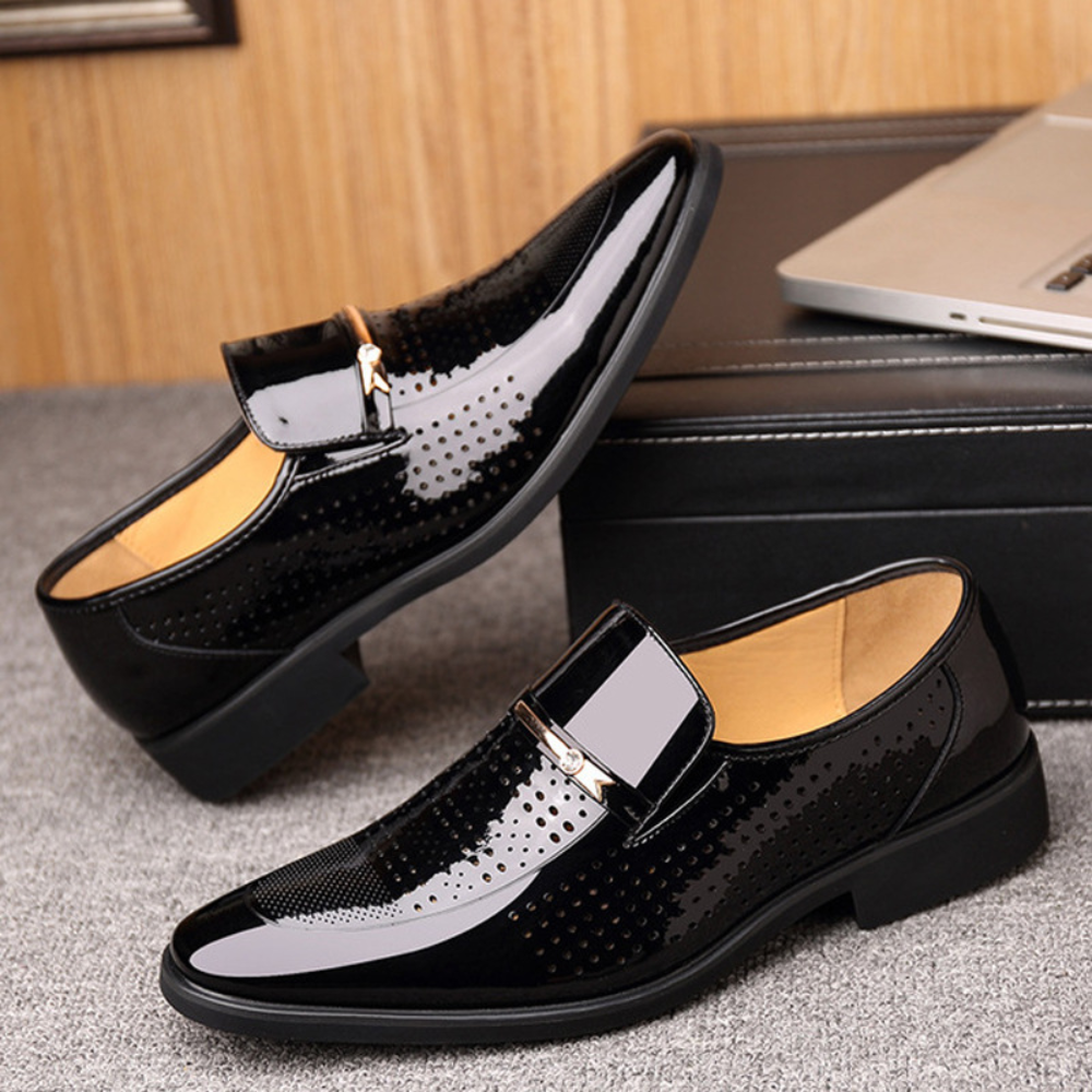 Men's Patent Leather Loafers