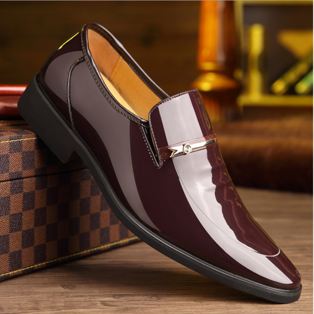 Men's Patent Leather Loafers