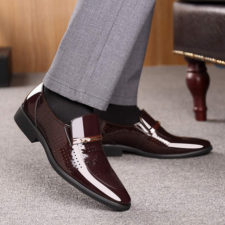 Men's Patent Leather Loafers
