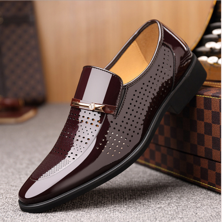 Men's Patent Leather Loafers
