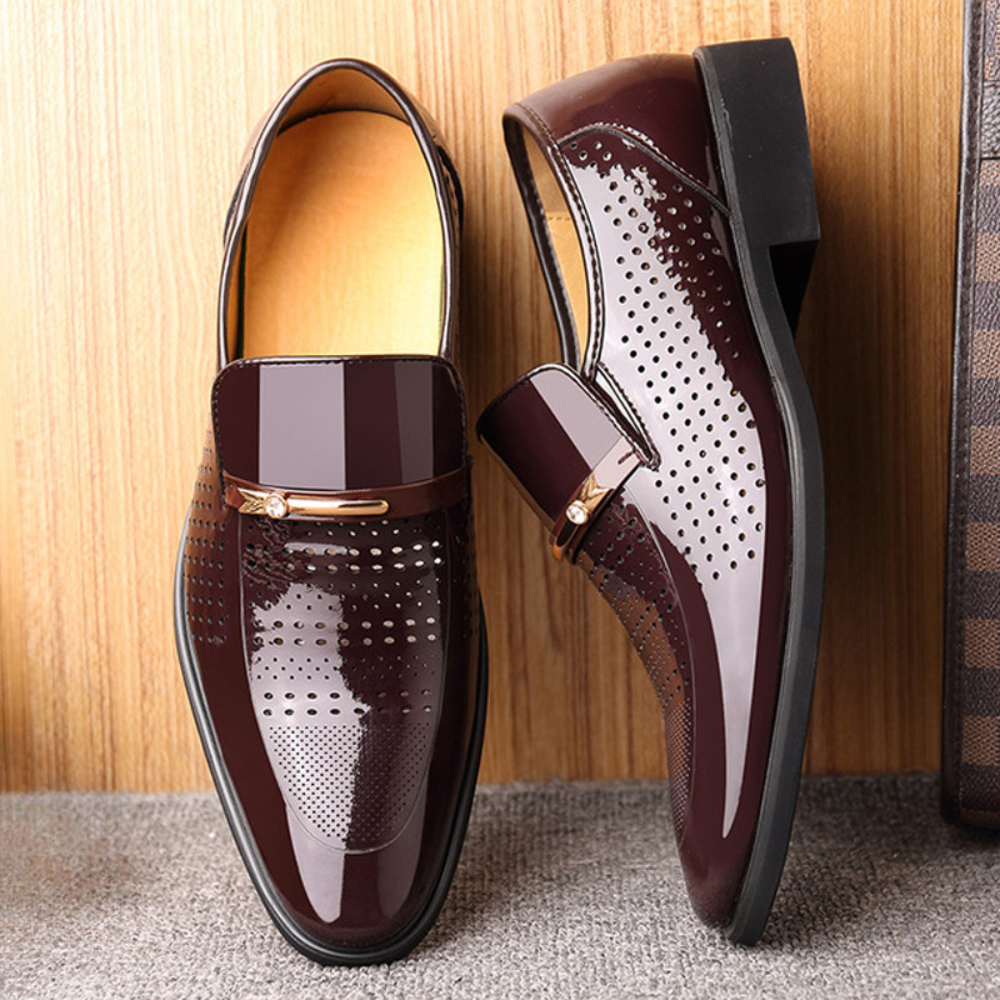 Men's Patent Leather Loafers