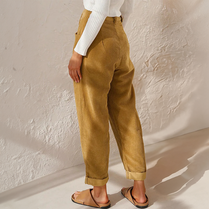 Women's Wide High Waist Trousers
