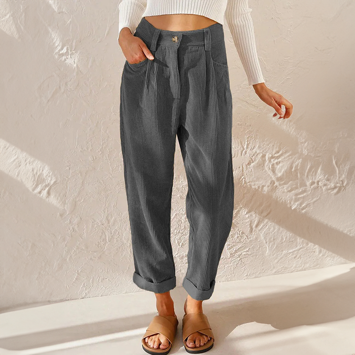 Women's Wide High Waist Trousers