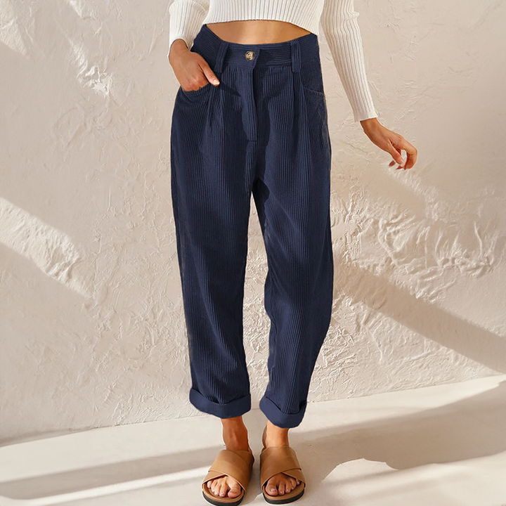 Women's Wide High Waist Trousers