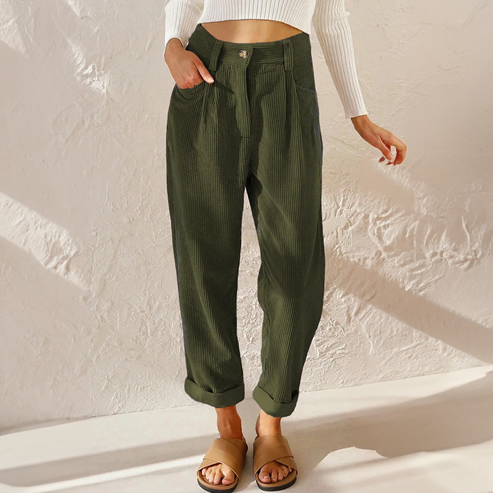 Women's Wide High Waist Trousers
