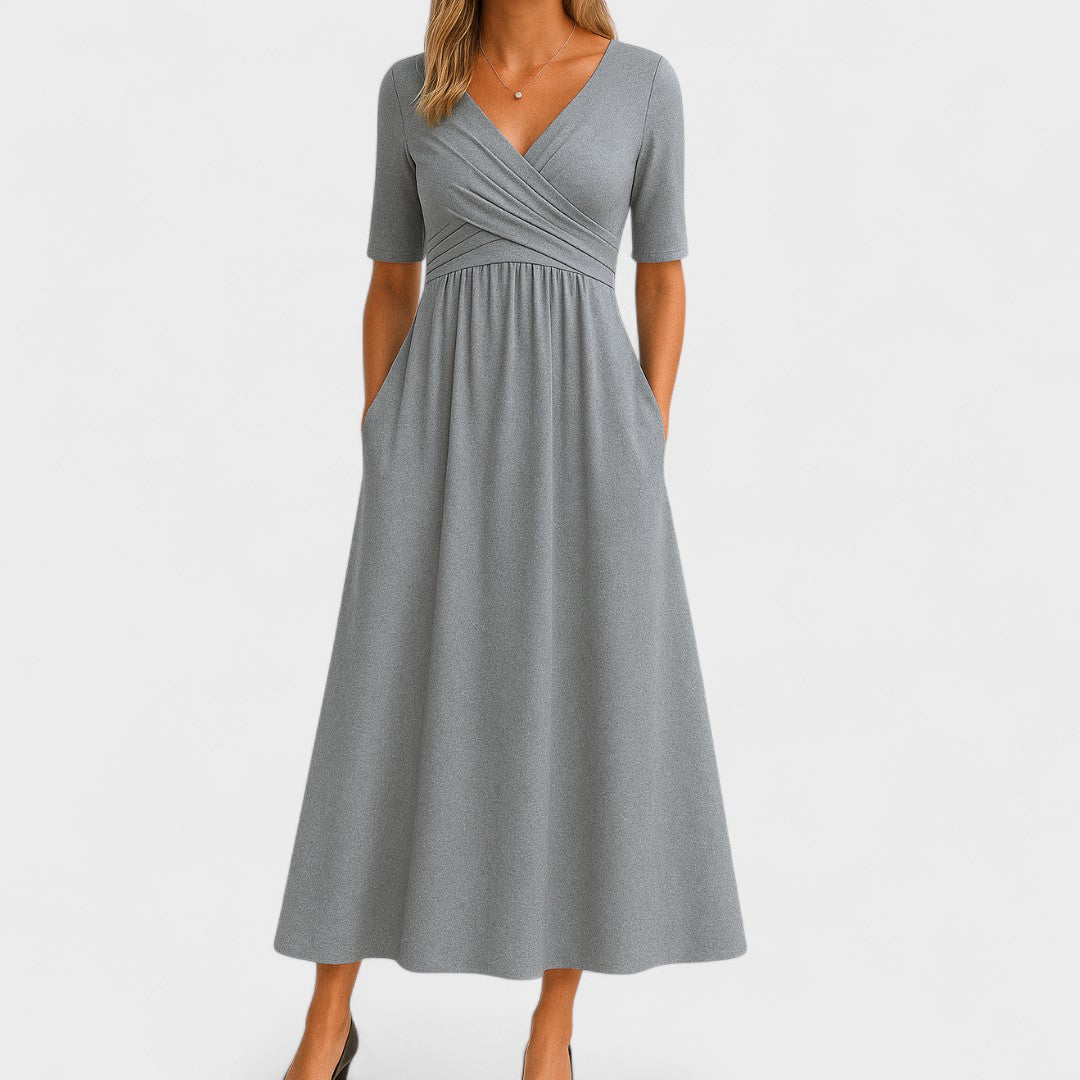 Jadwiga | Elegant Midi Wedding Dress