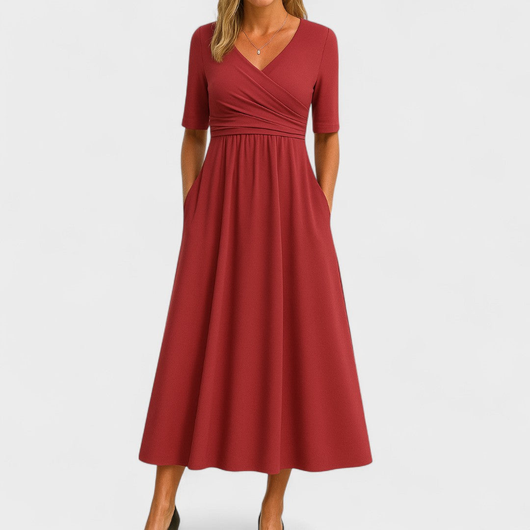 Jadwiga | Elegant Midi Wedding Dress