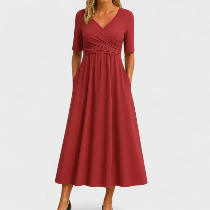 Jadwiga | Elegant Midi Wedding Dress