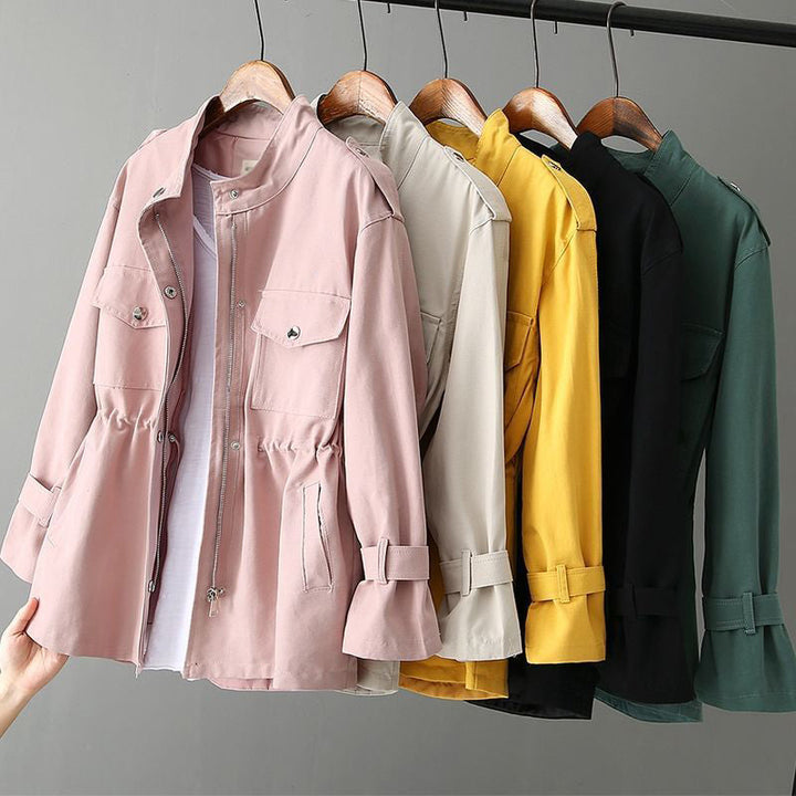 Women's Spring Jacket With Zipper