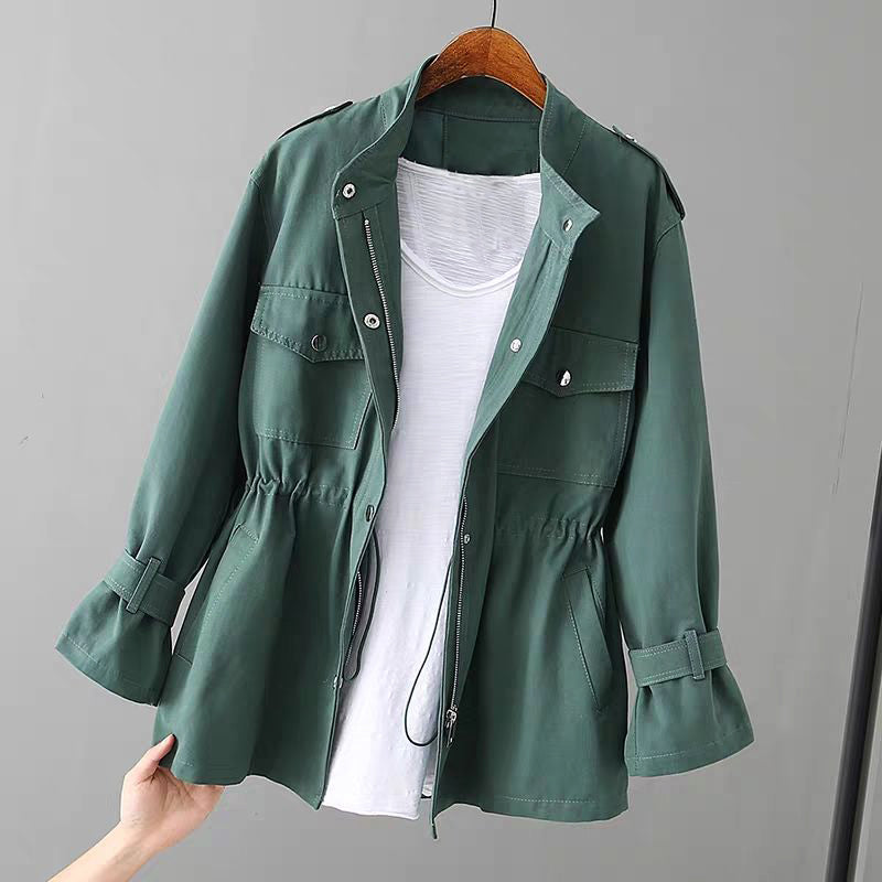 Women's Spring Jacket With Zipper