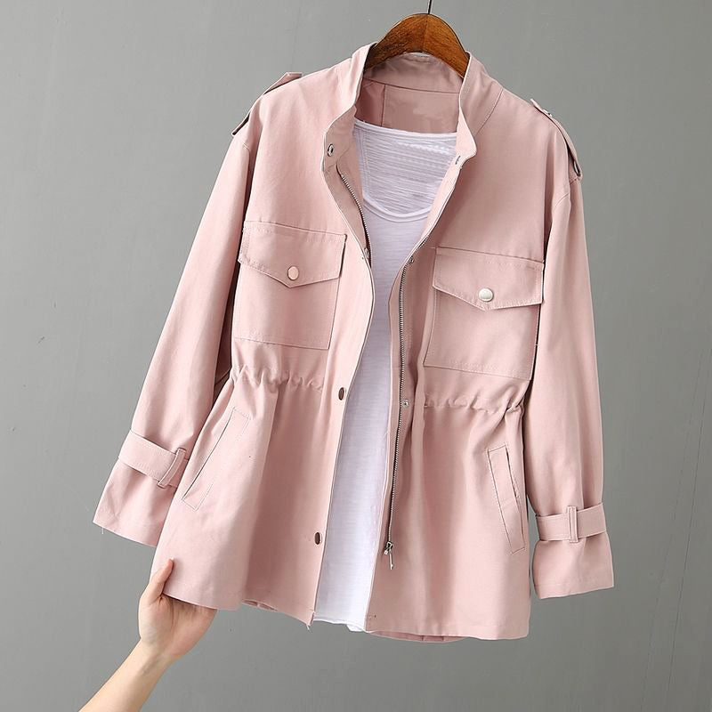 Women's Spring Jacket With Zipper