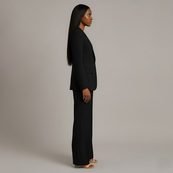 Martyna | Women's Two-Piece Suit with Wide Trousers
