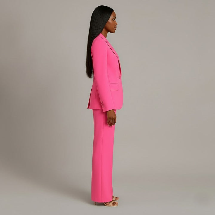 Martyna | Women's Two-Piece Suit with Wide Trousers