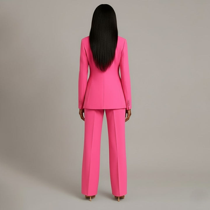 Martyna | Women's Two-Piece Suit with Wide Trousers