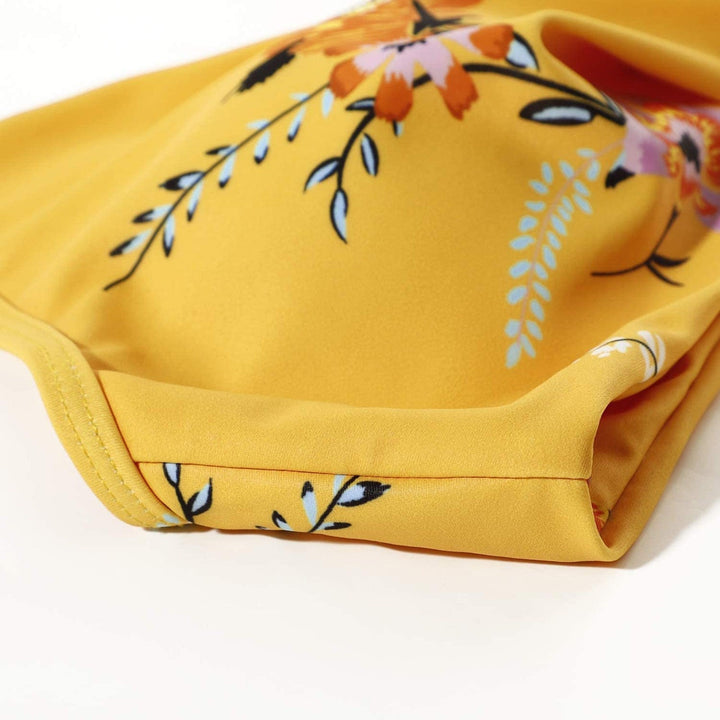 Women's High Waisted Colorful Bikini