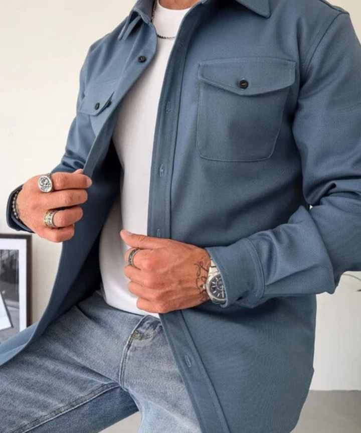 Men's Casual Overshirt