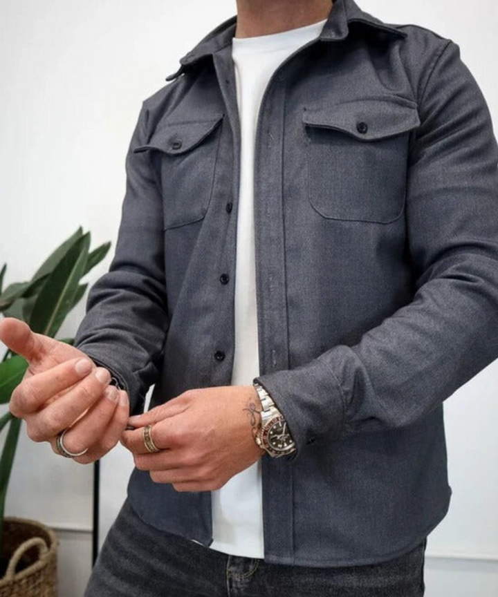 Men's Casual Overshirt