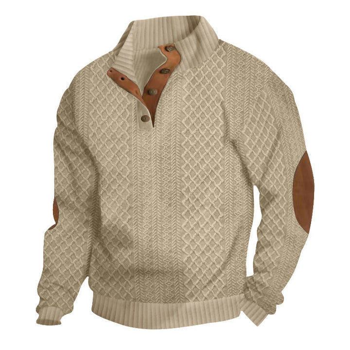 Men's Jacquard Knit Jumper